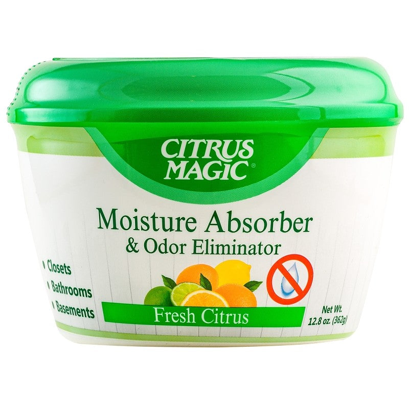 Citrus Magic 618372454 Moisture and Odor Absorber, 12.8 oz, Fresh Citrus (Pack of 6)