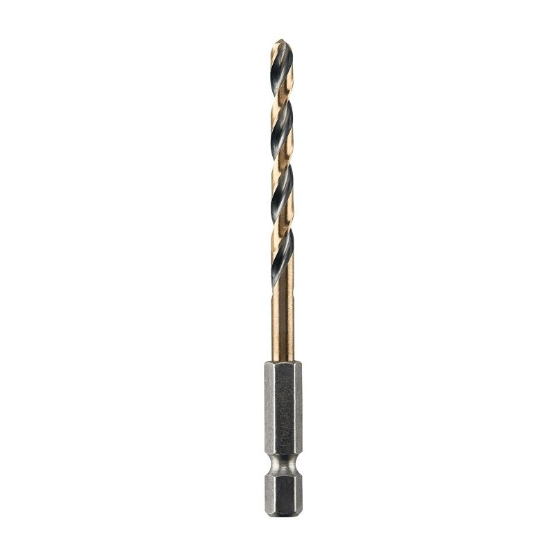 DEWALT DWA5011 Drill Bit, 11/64 in Dia, 3-3/8 in OAL, Heavy-Duty, 1/4 in Dia Shank, Hex Shank