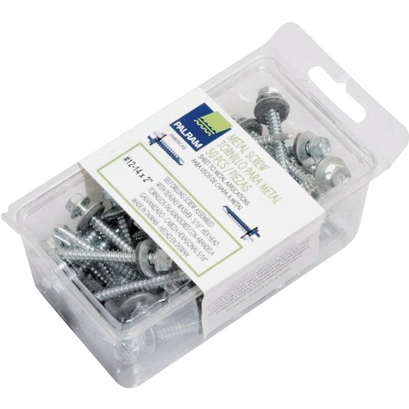 Metaltite 92525 Self-Drilling Screw, Carbon Steel, Galvanized