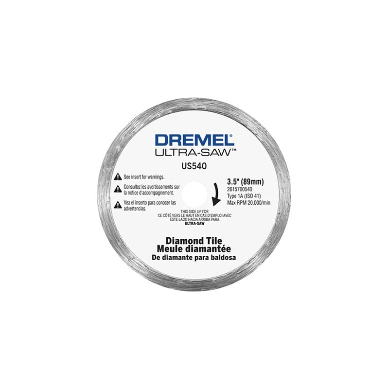 Dremel US540-01 Cutting Wheel, 3-1/2 in W