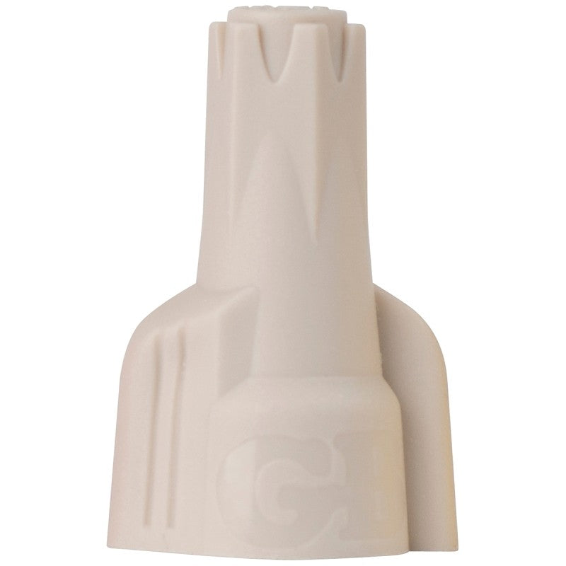 Gardner Bender Hex-Lok 10-1H1 Wire Connector, Tan, 8 to 22 AWG Wire, Thermoplastic Housing Material