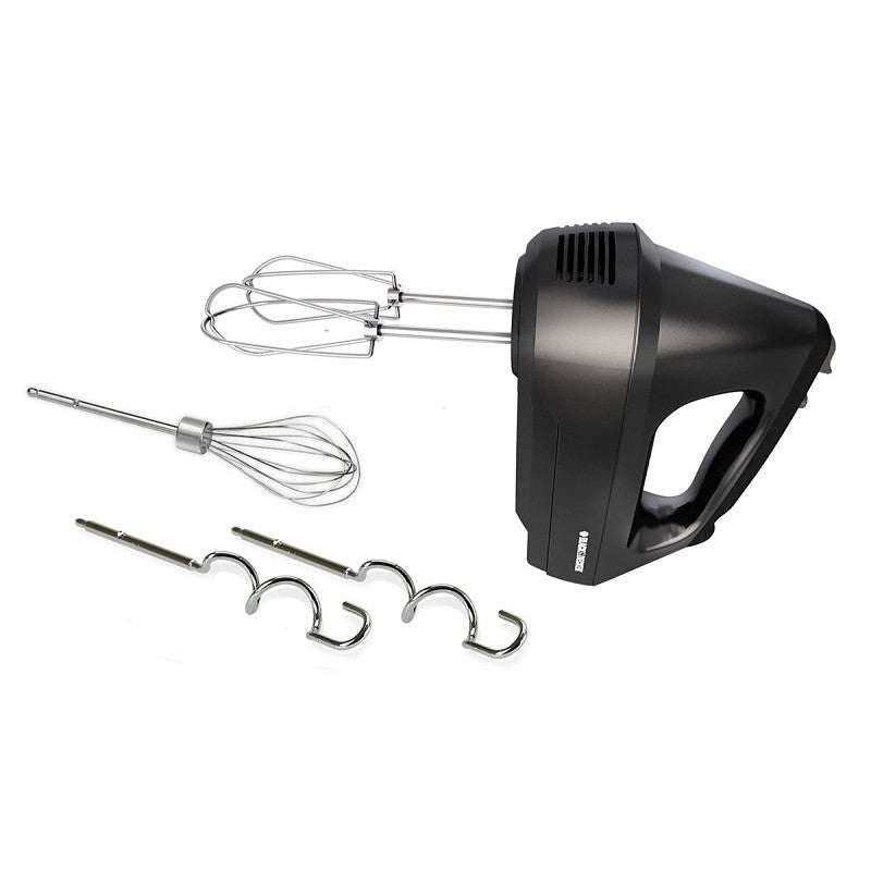 Black+Decker MX3200B Hand Mixer with Turbo Boost, 120 V, 250 W, 6-Speeds, Black (Pack of 2)