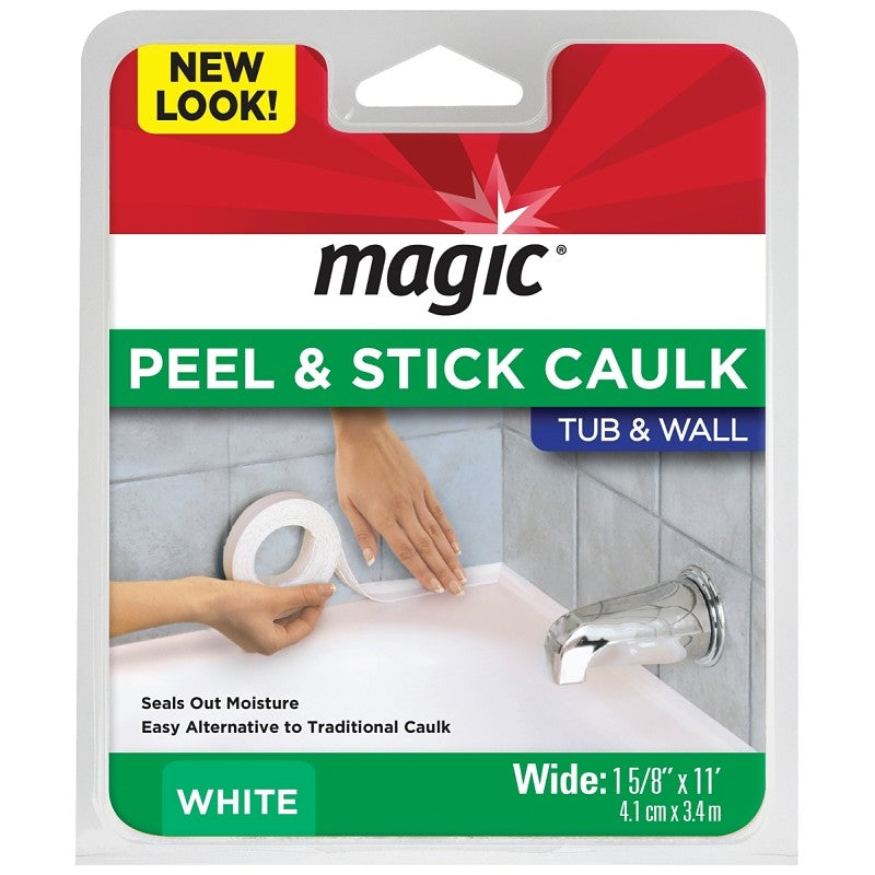 Magic 3016 Peel and Stick Caulk, White