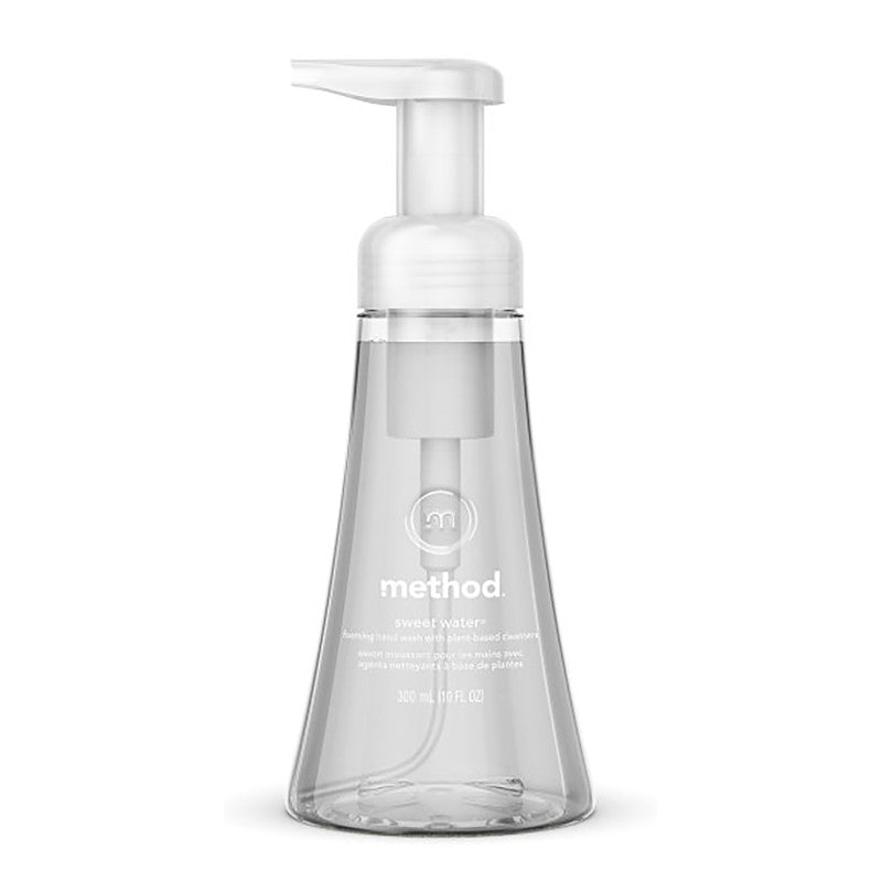 method 361 Foaming Hand Wash, Clear, Sweet Water, 10 oz