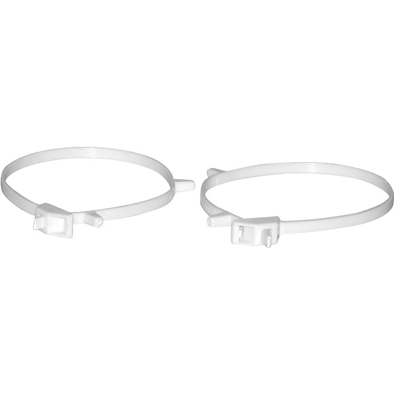 Dundas Jafine 2C234ZW Adjustable Clamp, Clamping Range: 3 to 4 in, Plastic