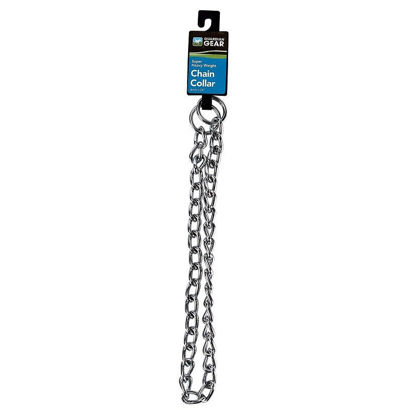 Guardian Gear 12624 Dog Chain Collar, 24 in L, 4 mm W