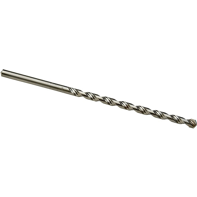 Irwin 326009 Rotary Hammer Drill Bit, 5/16 in Dia, 6 in OAL, Percussion, Twist Flute, 2-Flute, 5/16 in Dia Shank