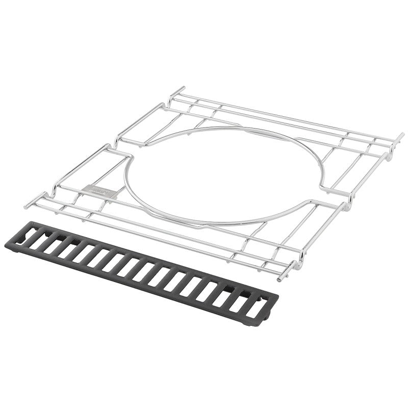 Weber 7677 Frame Kit, 18.9 in L, 16.8 in W, Cast Iron/Steel, Enamel/Plated