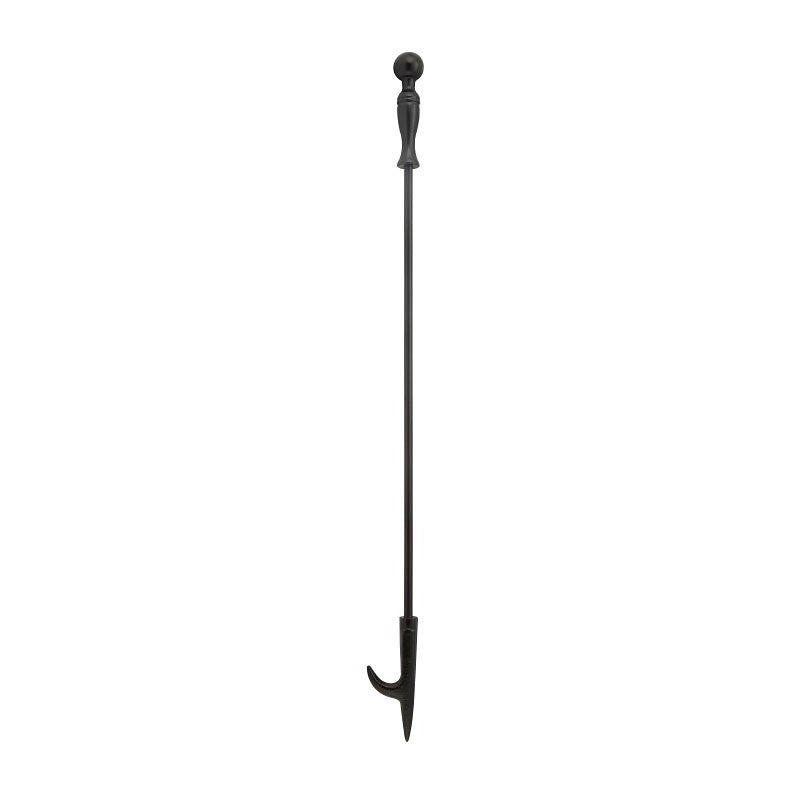 Simple Spaces A753BK-C Fireplace Poker, 27 in OAL, Iron