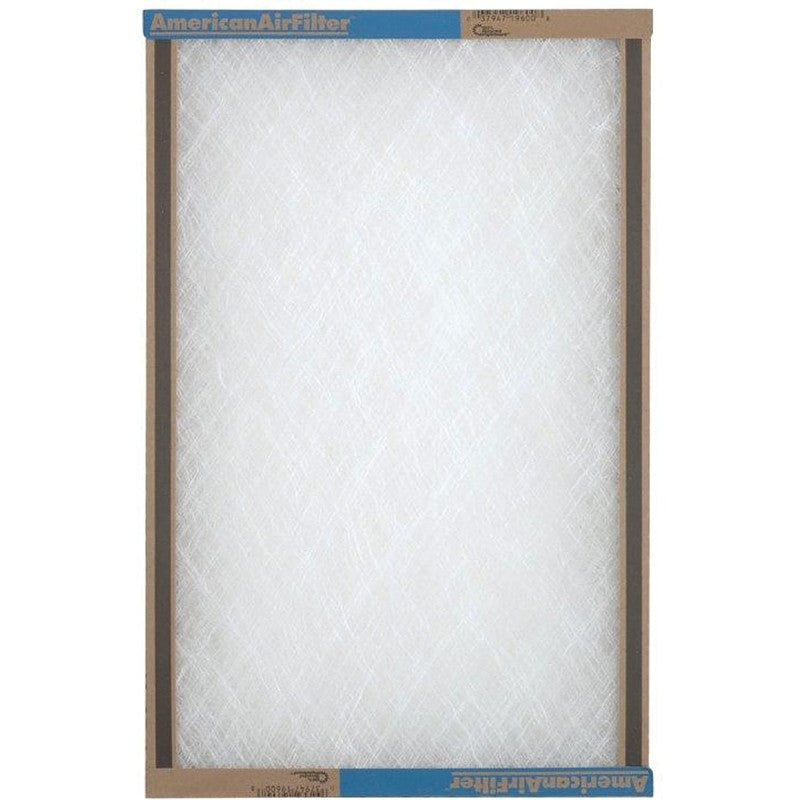 AAF 114241 Air Filter, 24 in L, 14 in W, Chipboard Frame (Pack of 12)