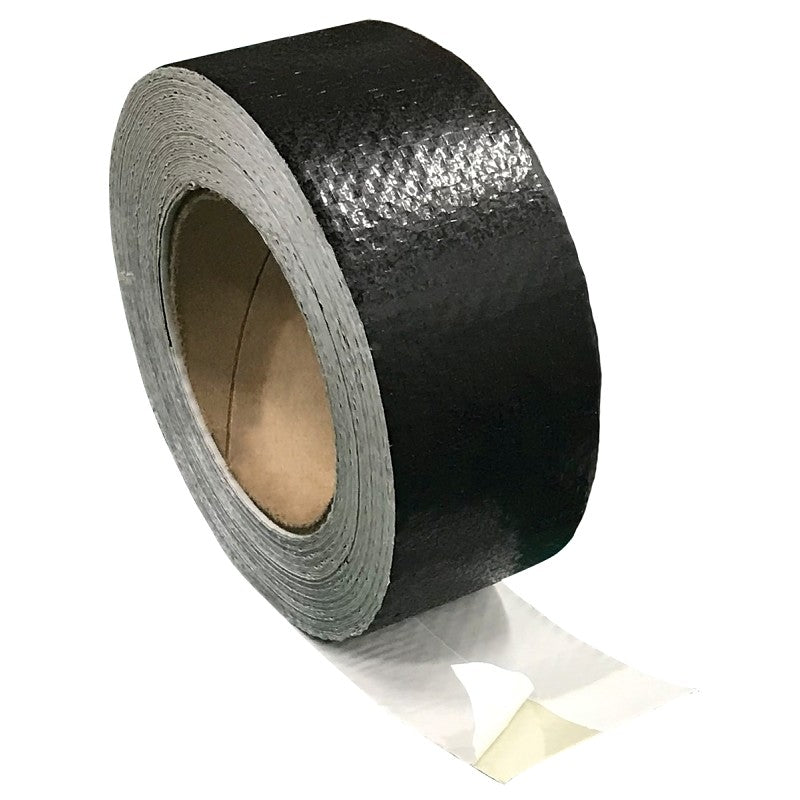 Protecto Wrap Deck Joist Tape Series 84490250SW Flashing Tape, 50 ft L, 2 in W, Poly Backing, Black