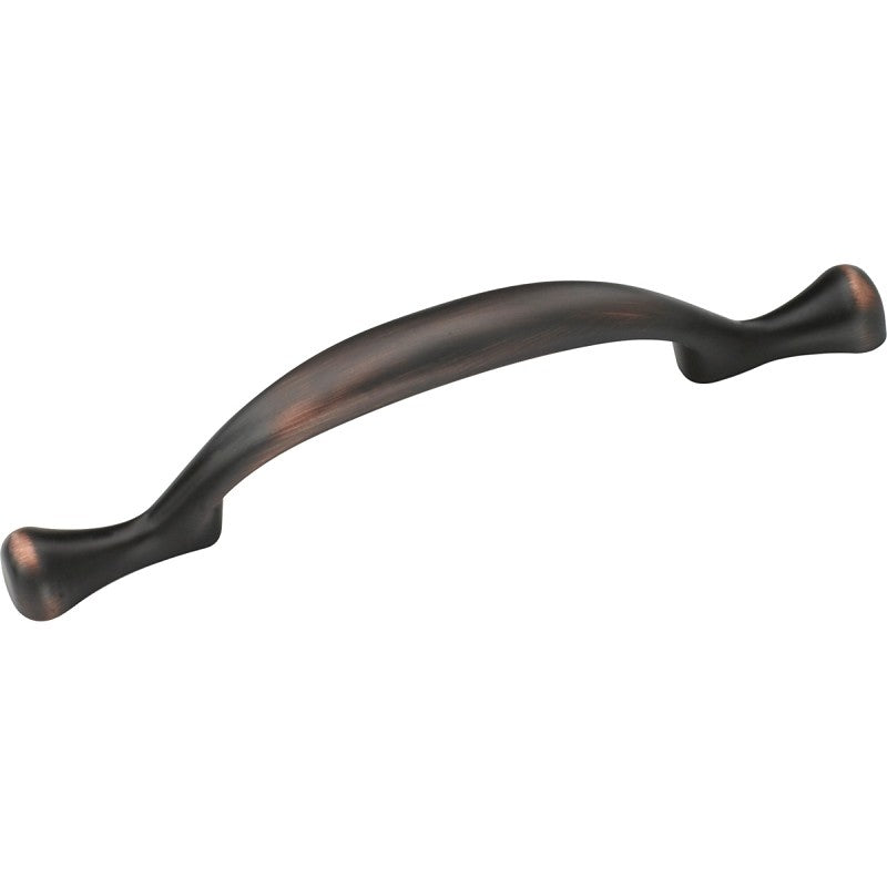 Amerock Allison Value Series TEN174ORB Cabinet Pull, 5-1/16 in L Handle, 1 in Projection, Oil-Rubbed Bronze