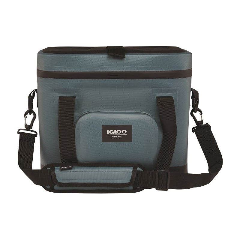 Igloo Trailmate Series 0062203 Heavy-Duty Cool Bag, 30 cm L, 37 cm W, 12 qt, EVA/HDPE/Polyester, Spruce, Zipper