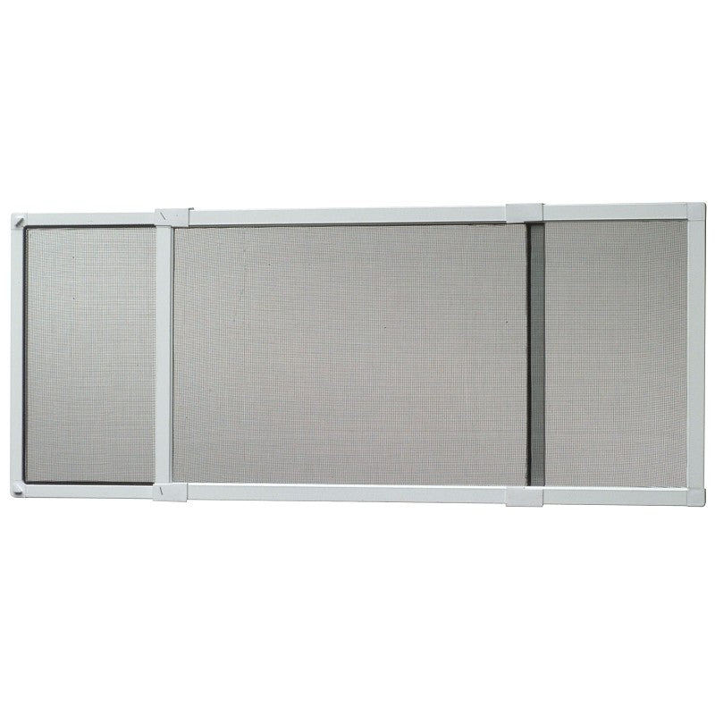 Adfors FSP8556-U Window Screen, 15 in L, 20 to 37 in W, Aluminum/Fiberglass, Charcoal