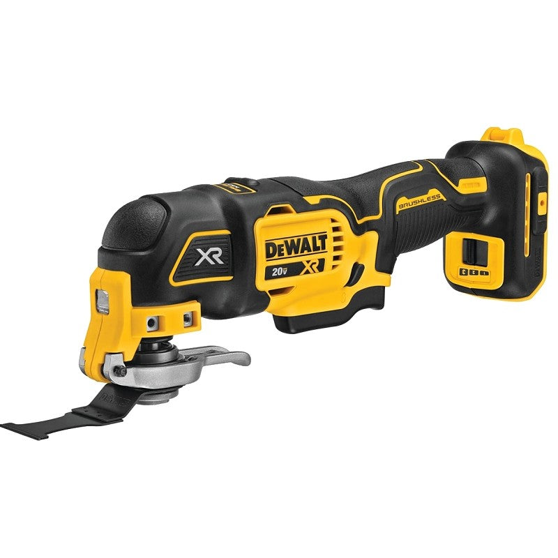 DEWALT DCS356B Oscillating Multi-Tool, Tool Only, 20 V, 2 Ah, 0 to 13,000/0 to 17,000/0 to 20,000 opm