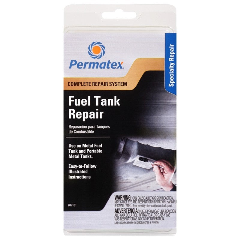 Permatex 09101 Fuel Tank Repair Kit, Liquid, Mild Part-1/Mercaptan Part-2