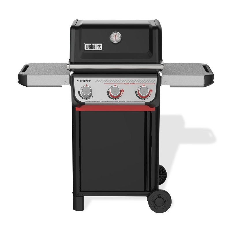 Weber Spirit 1500789 Gas Grill, 31,000 Btu, Propane, 3-Burner, 360 sq-in Primary Cooking Surface, Black