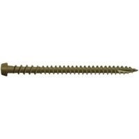 Camo 0349354 Deck Screw, #10 Thread, 2-1/2 in L, Star Drive, Type 99 Double-Slash Point, Carbon Steel, T20 Drive