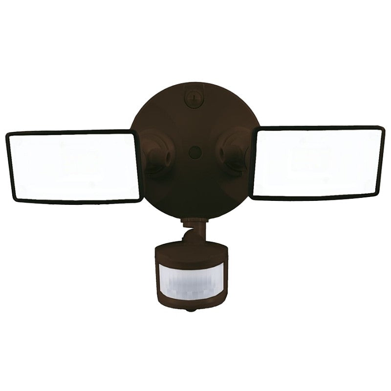 Halo TGS Series TGS2S402MSRB Motion Sensor Flood Light, 120 V, 20.9 W, LED Lamp, 2500 Lumens, 4000 K Color Temp