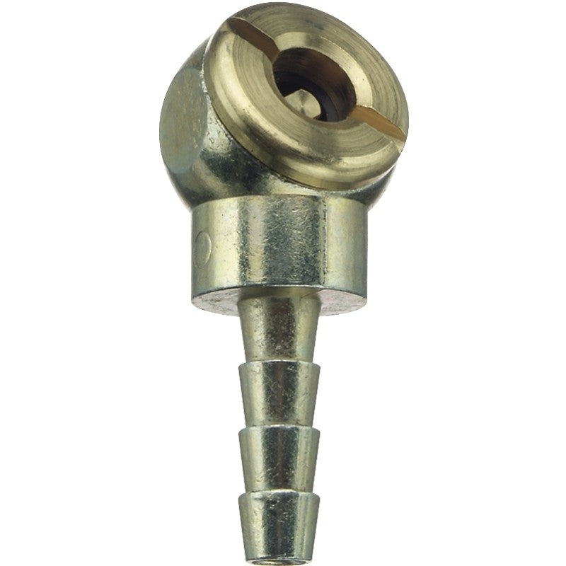 Tru-Flate 17-361 Air Line Chuck, 1/4 in, Hose Barb