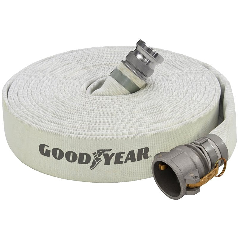 Abbott Rubber 1131-2000-50-CE Mill Discharge Hose, 50 ft L, Camlock, Rubber