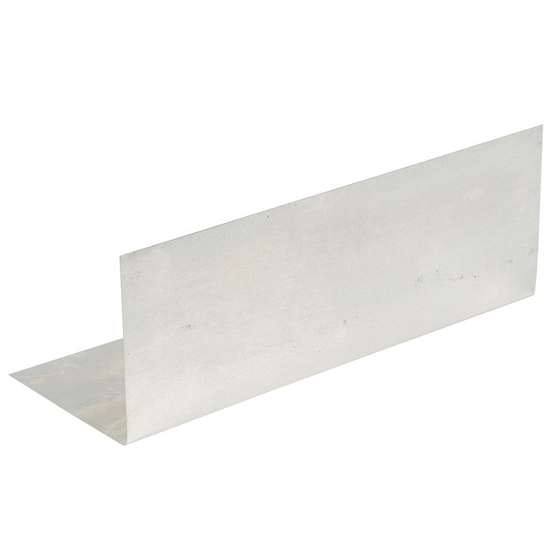 Amerimax 707447BX100 Step Flashing, 7 in L, 4 in W, Economy Profile, Aluminum, Galvanized