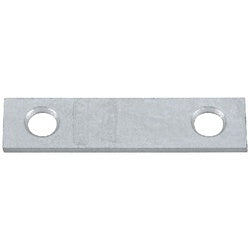 Mending Brace 2 By 1/2 By 0.07 Inch Galvanized Steel Bulk (POS)