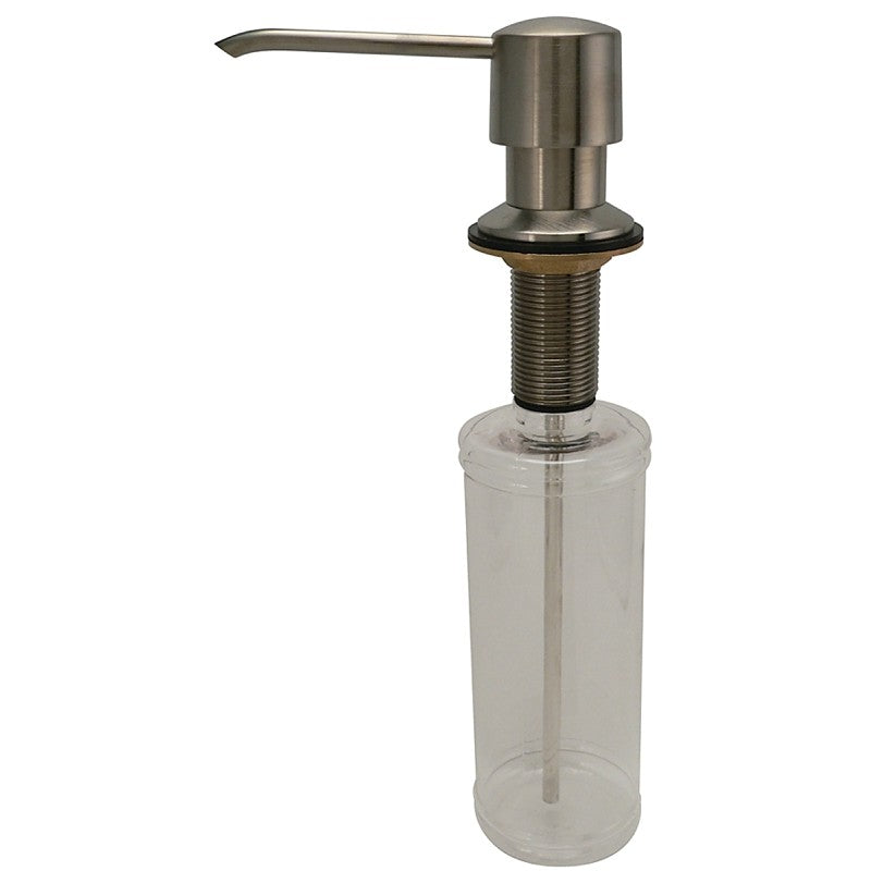 Plumb Pak PP612DSBN Soap Lotion Dispenser, 10 oz Capacity, Brushed Nickel