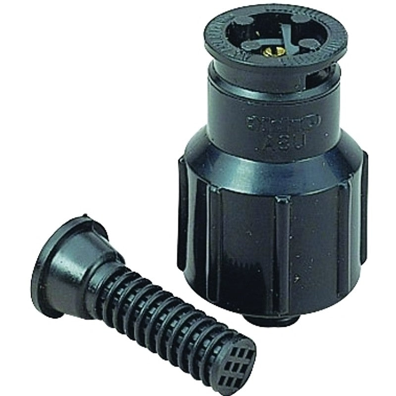 Orbit 54009D Shrub Sprinkler Head, Full-Circle, 3 gpm, 1/2 in Connection, FNPT, Plastic