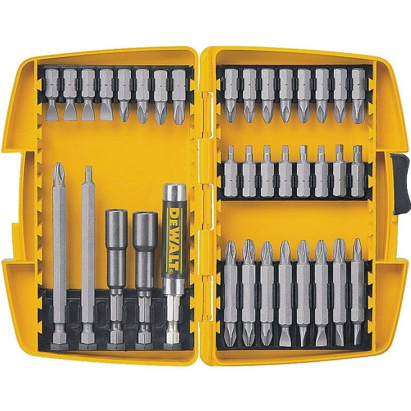 DEWALT DW2163 Screwdriver Bit Set, 37-Piece, Steel