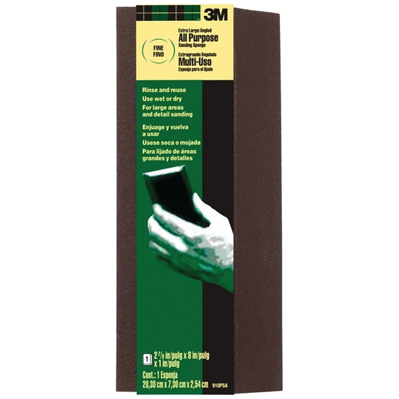 3M 910PSA Sanding Sponge, Fine