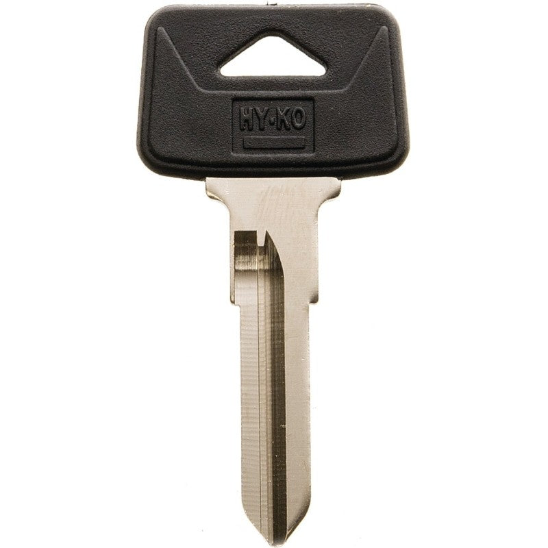 Hy-Ko 12005VL8 Automotive Key Blank, Brass/Plastic, Nickel, For: Volvo Vehicle Locks (Pack of 5)