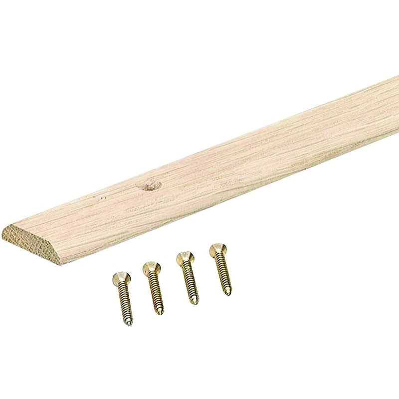 M-D 85233 Seam Binder, 36 in L, 1-1/4 in W, Smooth Surface, Oak Wood, Unfinished