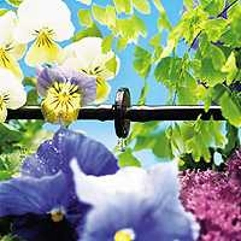 Raindrip R117CT Mini In-Line Dripper, 1 gph, Black, 15 psi Maximum Pressure