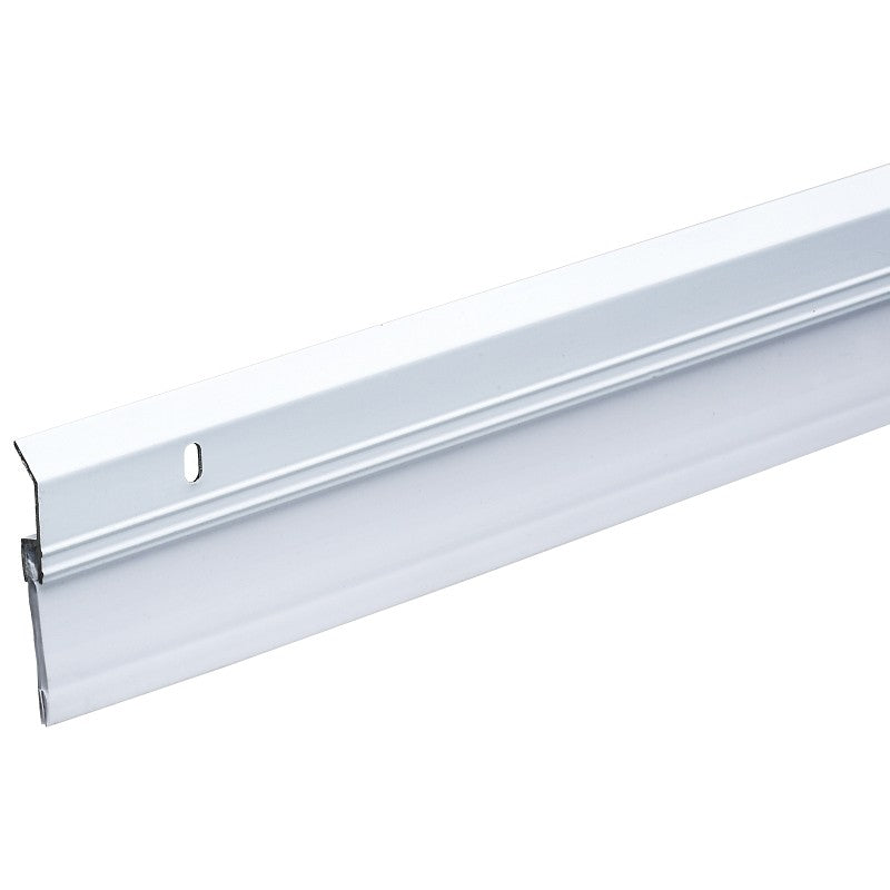 Frost King A82/36W Door Sweep, 36 in L, 2-3/8 in W, Vinyl Insert