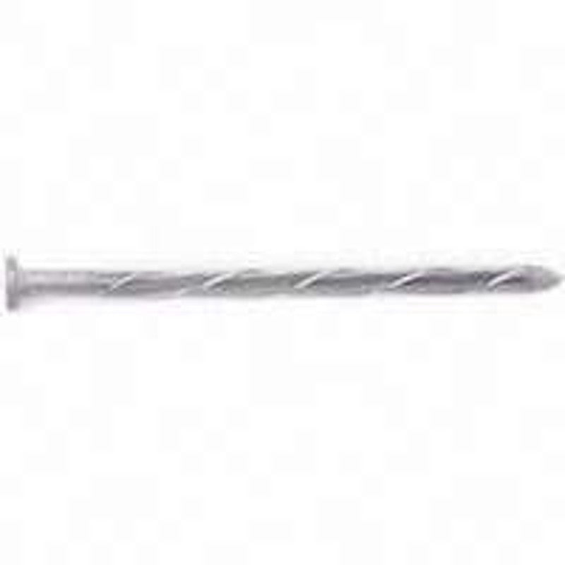 Maze STORMGUARD S257S Series S257S112 Siding Nail, Hand Drive, 8d, 2-1/2 in L, Steel, Galvanized, Spiral Shank, 1 lb (Pack of 12)
