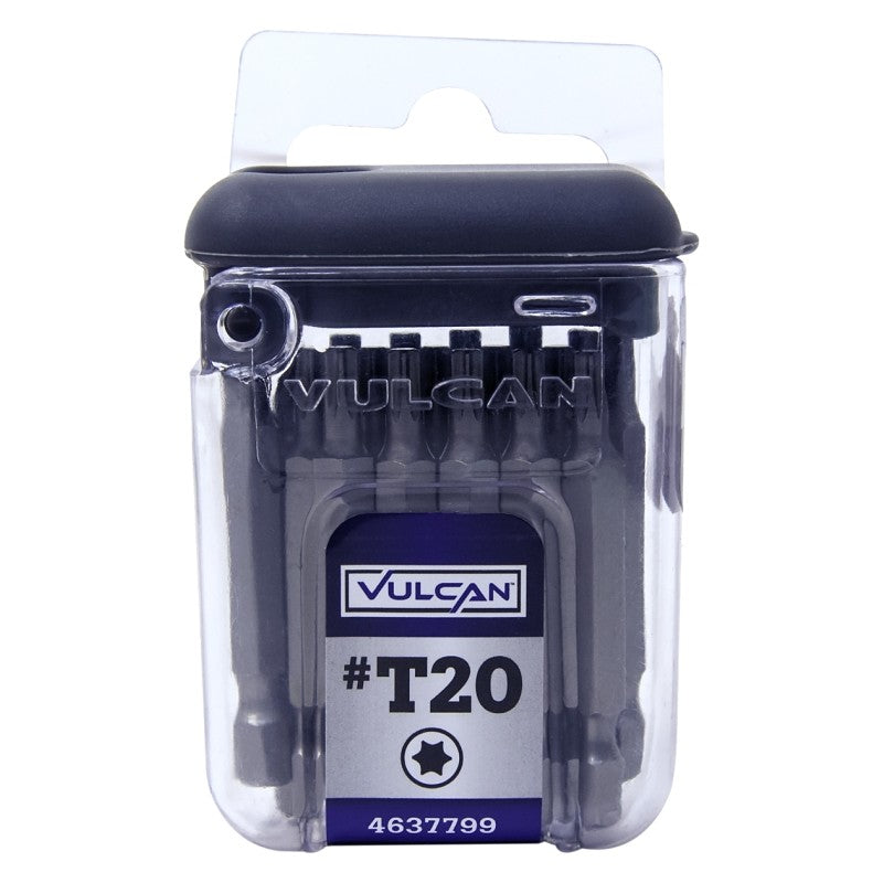 Vulcan 511371OR Screwdriver Bit Set, Torx Drive, Molybdenum Steel
