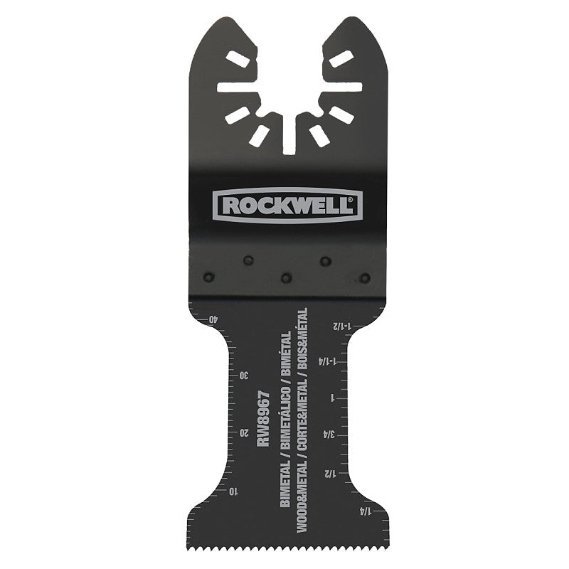 Rockwell RW8967 Oscillating Saw Blade, Bi-Metal, 1-3/8 in W
