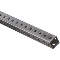 Square Perforated Tube 0.074 Inch Thick By 1-1/4 By 48 Inch Galvanized Steel