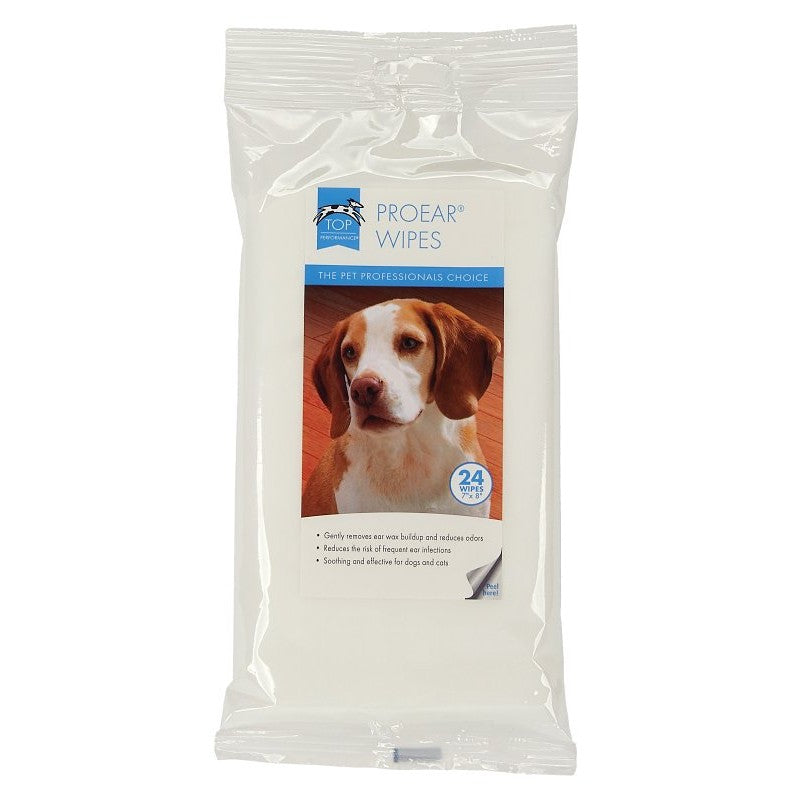 Top Performance ProEar TP6227 24 Dog and Cat Ear Cleaning Wipes