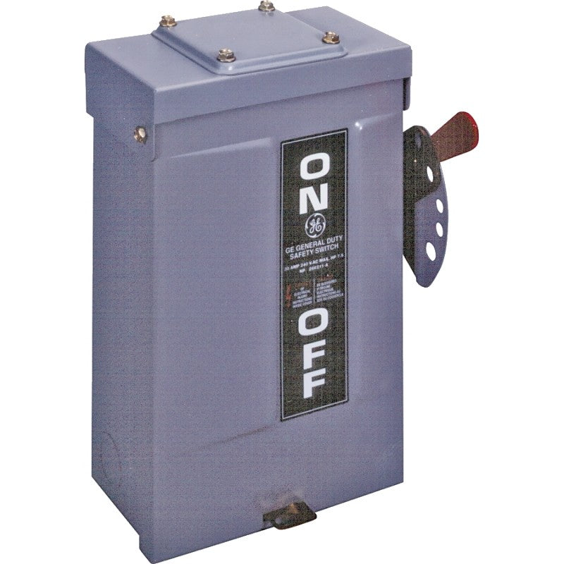 GE TG3221R Safety Switch, 2-Pole, 30 A, 240 V