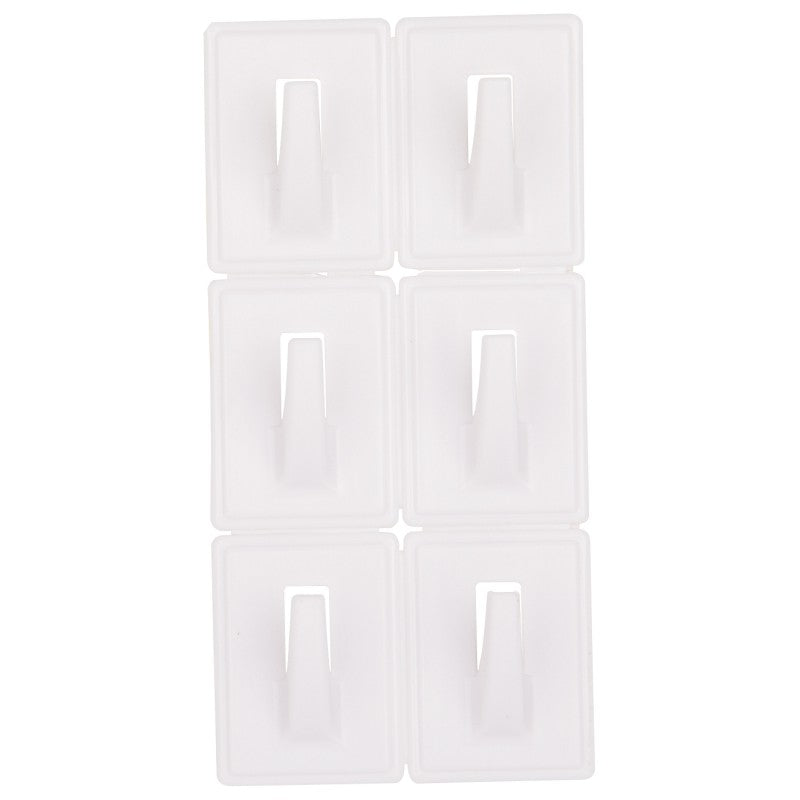 ProSource PH-122298-PS Utility Hook, 100 g, 1-Hook, Plastic, White, White