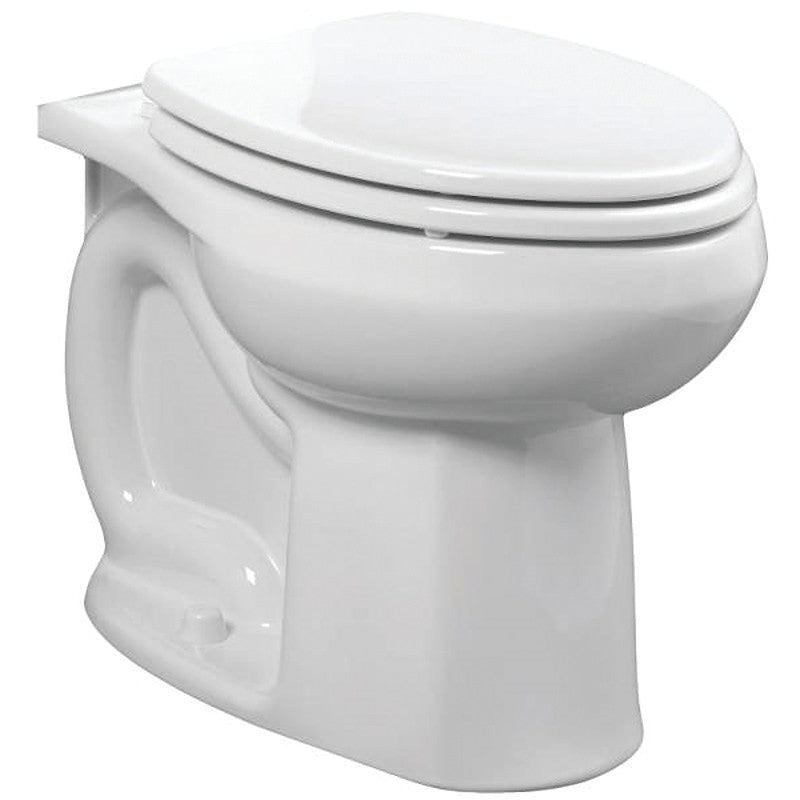 American Standard Colony Series 3251A.101.020 Flushometer Toilet Bowl, Elongated, 12 in Rough-In, Vitreous China, White