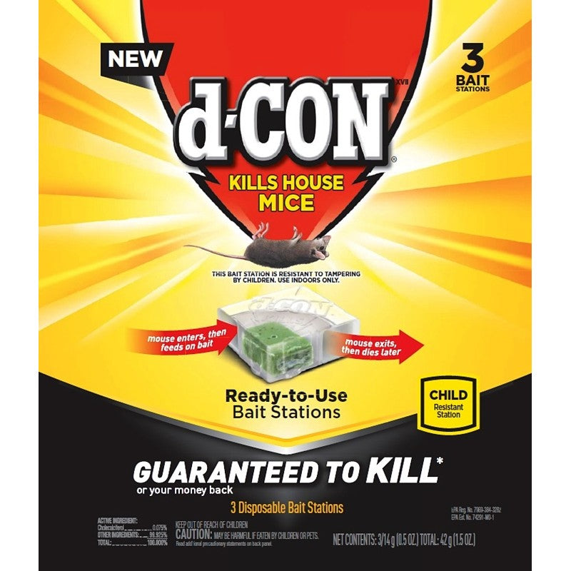 d-CON 99427 Mice Bait Station, Solid