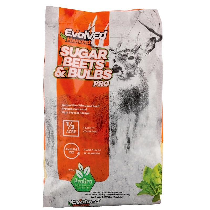 Evolved Sugar Beets and Bulbs Pro Series EVO73040 Food Plot Seed, Sweet, 2.25 lb