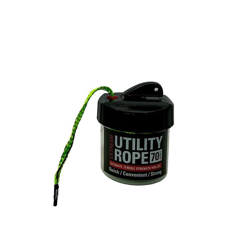 Rapid Rope RRMCG26393 Utility Rope, 70 ft L, Neon Green