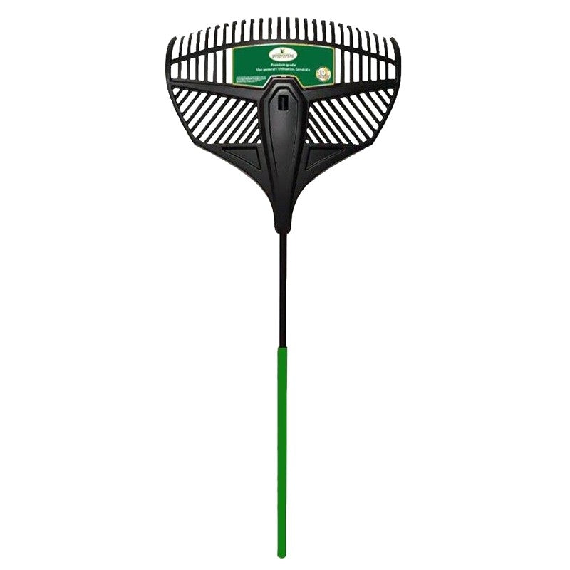 Landscapers Select 34867 Leaf Rake, Poly Tine, Steel Handle, 36 in L Handle