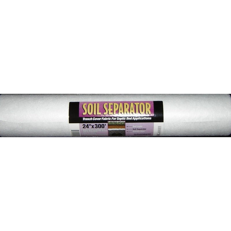 Carriff Corp 24300SSF Soil Separator, 300 ft L X 24 in W Dimensions (Pack of 4)