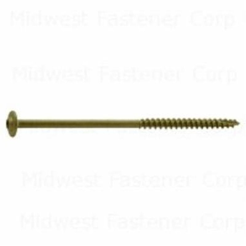 SaberDrive 52540 Lag Screw, 3/8 in Thread, 8 in OAL