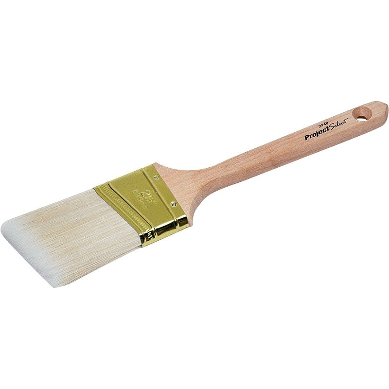 Linzer WC 2140-2.5" Paint Brush, 2-1/2 in W, 3 in L Bristle, Polyester Bristle, Sash Handle